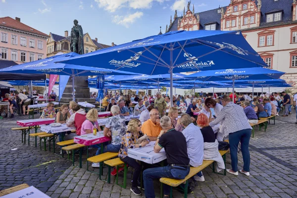Klößmarkt in Coburg