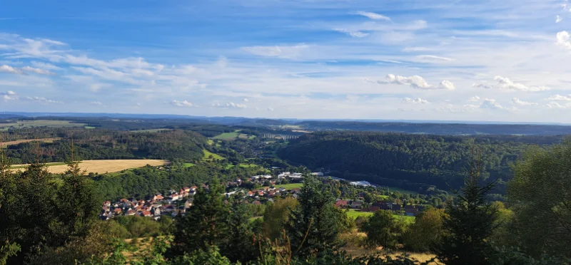 Südthüringens schönste Aussicht mit Frankenblick